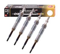 NGK 4x Bougie de préchauffage D-POWER 52 9826 Compatible avec: AUDI A3, A3 Sportback, A4 B7, A4 B7 Avant, A4 B7 Cabriolet, SEAT ALHAMBRA, ALTEA, CORDOBA, IBIZA III, IBIZA IV, IBIZA IV SC, LEON