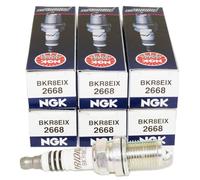 NGK 6x Bougie d'allumage Iridium IX 2668 Compatible avec: FORD GALAXY I, TRANSIT Bus, TRANSIT Kasten, TRANSIT Pritsche/Fahrgestell, JAGUAR XJ, LOTUS EXIGE, PORSCHE 911, ROVER 100 / METRO Schrägheck