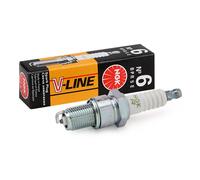 NGK Jeu de 4 bougies d'allumage pour RENAULT: Mégane, Espace, Super 5, Mégane Scénic, R19, Mégane Classic & OPEL: Corsa, Astra, Calibra (Ref: 7281)