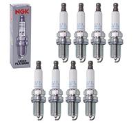 NGK 8x Bougie d'allumage PFR6W-TG 5547 Compatible avec: AUDI A5, A6 Allroad C6, A6 C6, A6 C6 Avant, A8 D3, A8 D4, Q7, VW TOUAREG