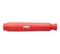 NGK Cosse de bougie d'allumage SD05FM-R Rouge 5 kohm droite sans olive