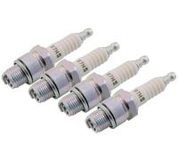 NGK B7HS bougie d'allumage à filetage court 4x, 4pièces compatible pour scooter, Mofa, mobylette, Scooter, Simson 5110