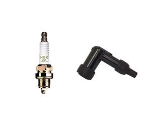 NGK - BOUGIE ALLUMAGE BOITE - BR10ES & ANTIPARASITE BOITE - LB05E