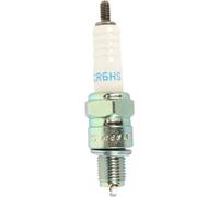 NGK Bougie d'allumage CR6HS (7023) - Électrode nickel, 1 masse, Antiparasitage 5 kΩ, Clé 16 mm