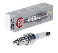 NGK Bougie d'allumage 4095 Électrode centrale à l'iridium 1-électrode de masse Antiparasitage 5kOhm avec siège à garniture plate Raccord-SAE fixe Ouverture de la clé: 16 mm Longueur du filetage:
