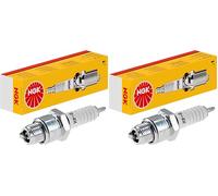 NGK Bougie d'allumage 4110 Raccord-SAE avec vis Électrode centrale en nickel 1-électrode de masse pas d'antiparasitage avec siège à garniture plate Ouverture de la clé: 20,8 mm Longueur du filetage: