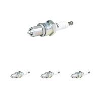 NGK Bougie d'allumage 4691 Électrode centrale en nickel 1-électrode de masse pas d'antiparasitage avec siège à garniture plate Raccord-SAE fixe Ouverture de la clé: 20,8 mm Longueur du filetage: