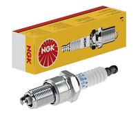 NGK Bougie d'allumage 5372 Électrode centrale en platine 1-électrode de masse Antiparasitage 5kOhm avec siège à garniture plate Raccord-SAE fixe Ouverture de la clé: 20,8 mm Longueur du filetage: