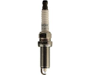 NGK Bougie d'allumage 6283 Électrode centrale à l'iridium 1-électrode de masse Antiparasitage 5kOhm avec siège à garniture plate Raccord-SAE fixe Ouverture de la clé: 14 mm Longueur du filetage: