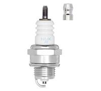 NGK Bougie d'allumage 6726 Raccord-SAE avec vis Électrode centrale en nickel 1-électrode de masse Antiparasitage 5kOhm avec siège à garniture plate Ouverture de la clé: 19 mm Longueur du filetage: