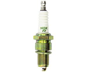 NGK Bougie d'allumage 7265 Raccord-SAE avec vis & Électrode centrale en nickel & 1-électrode de masse & Antiparasitage & 5kOhm & avec siège à garniture plate Ouverture de la clé: 20,8 mm Longueur du