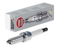 NGK Bougie d'allumage 94940 Électrode centrale à l'iridium 1-électrode de masse Antiparasitage 5kOhm avec siège à garniture plate Raccord-SAE fixe Ouverture de la clé: 14 mm Longueur du filetage: