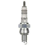 NGK Bougie d'allumage CR6HIX de rechange IRIDIUM 7274 87295172742 | Avec raccord M4, centre en iridium, une électrode de masse, siège à joint plat, antiparasitée, étincelle 1,65 millimètre