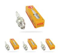 NGK - Bougie D'Allumage NGK B9HS - Durable & Fiable - Pièce De Rechange Haute Qualité - Equivalent CHAMPION L775C4, Noir (Lot de 4)