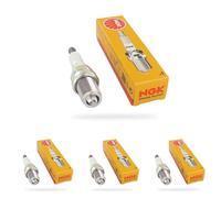 NGK - Bougie D'Allumage NGK BKR5E - Durable & Fiable - Haute Qualité - Equivalent CHAMPION RC12YC, CHRC12YC, TASHIMA 2209846 (Lot de 4)