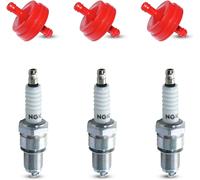 Ngk Bp5es Universal Spark Plug For Lawnmower Engines For Bosch Champion Brisk Daihatsu Citroen Mtd Brisk Enker Denso Generator Tractor Go Kart Mini Bike (3pcs)