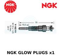 Ngk Brillant Prise (Diesel Moteurs) - Pièce N° : Y-162R1 - Stock N° :2431 - x1