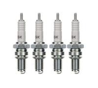 NGK D8EA Lot de 4 bougies d'allumage pour moto compatibles avec : 0241145507 0241150502 0241150504 0241150505