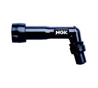NGK Capuchon antiparasite XD10F 102° Noir 10 kΩ Sans olive Moto/Scooter/Cyclo
