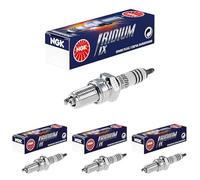 NGK DPR8EIX-9 Bougie Iridium IX, 1 pièce (Lot de 4)