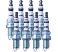 NGK IRIDIUM IX Lot de 8 bougies d'allumage - Numéro de pièce BKR6EIX-11 3764