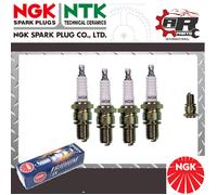 NGK Iridium LPG Allumage Bougies - DPR8EIX-9 - Pour Honda VF400F-D 83-86 x4