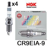 NGK Laser Iridium Allumage Bougies X4 - CR9EIA-9 For Kawasaki ZX1000C Ninja