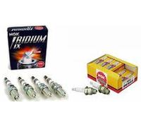 NGK Lot de 4 bougies d'allumage pour moto NGK No IJR8B9 avec embout fileté
