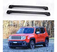 NGOCVN 2 Pièces Voiture Barres De Toit pour Jeep Renegade 2015-2020, Aluminium Barre Transversale De Galerie De Toit Railing Porte-Bagages de Voiture Voiture Externes Accessoires