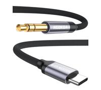 NGOKGA Câble adaptateur USB C vers auxiliaire de type C vers 3,5 mm pour iPhone 15" - Jack audio casque stéréo cordon voiture compatible avec Galaxy S24 S23 S22 S21, Pixel 8 7 6 5