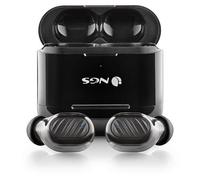 NGS Artica Duo - Écouteurs sans fil avec micro - in-ear / ear-bud - Bluetooth - noir