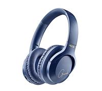 NGS Artica Greed Blue - Casque Supra-aural sans Fil, Compatible avec la Technologie Bluetooth, Léger et Pliable, Microphone Intégré, Batterie 40h, Couleur Bleu