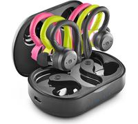 NGS Artica Jogger Écouteurs intra-auriculaires sans fil Bluetooth 5.3 IPX7 Noir Vert Rose
