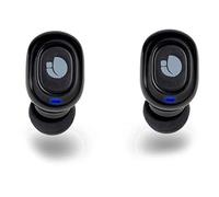 NGS ARTICA Lodge- Écouteurs Antra-Auriculaires Compatibles Bluetooth 5.0, Technologie True Wireless, Batterie 45 mAH, avec Socle de Chargement 300 mAH, Noir