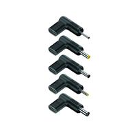 NGS BUD-AS Kit adaptateur de prise CC 6,0 mm (ID 3,7 mm) 19,5–20 V USB 100W angle 90°