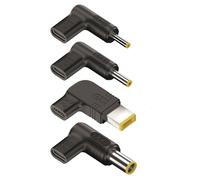 NGS Bud-L Lot de 4 connecteurs USB-C pour Ordinateurs Portables Lenovo, Charge Rapide Power Delivery (PD), Design à Angle Droit, Compatible avec Les modèles Lenovo, Chargeur USB-C Polyvalent et