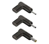 NGS BUD-SM - Kit adaptateur de connecteur d'alimentation - 19.5 - 20 V - Alimentation USB (100 W), connecteur à 90 ° - noir