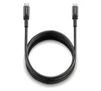 NGS - Câble USB - 24 pin USB-C (M) pour 24 pin USB-C (M) - USB 2.0 - 21 V - 5 A - 3 m - Alimentation USB (100 W) - noir
