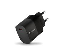 NGS Chargeur Secteur USB-C 20W Quick Charge 3.0 GaN Noir - Type F, PPS, USB Power Delivery 3.0, Sortie 5V/3A, 9V/3A, 12V/2.7A