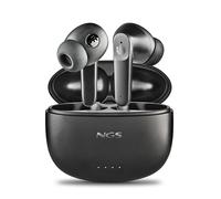 NGS Technology Casque sans fil Artica Hush – TWS Bluetooth 5.3, ANC+ENC, 16h, USB‑C, Noir