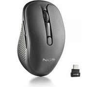 NGS Technology Souris sans fil Evo JOT Rechargeable 2,4 GHz + BT 5.0/5.1 USB-C Silencieuse