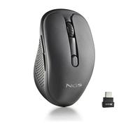 NGS EVO MIX : Souris laser rechargeable avec connexion sans fil multi-mode. 2.4 GHz+Bluetooth 5.0+Bluetooth 5.1.silencieuse. USB-C
