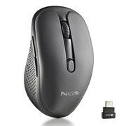 NGS Technology Souris EVO MIX – laser rechargeable, sans fil 2.4 GHz + BT 5.0/5.1, silencieuse