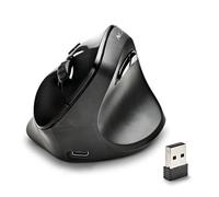 NGS Technology Souris verticale EVO MOKSHA – sans fil RF 2,4 GHz droitier 2400 DPI noire