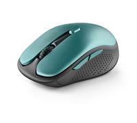 NGS Technology Souris sans fil Evo Rust Ice – Rechargeable 2,4 GHz, Silencieuse, 800/1200/1600, Bleue