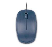 NGS Flame Blue - Souris Optique 1000dpi avec Câble USB, Souris pour Ordinateur ou o Laptop avec 3 Boutons, Ambidextre, Blue