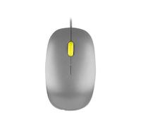 NGS Flame - Souris - droitiers et gauchers - optique - 3 boutons - filaire - USB - gris