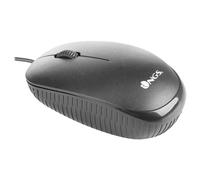 NGS Flame - Souris - droitiers et gauchers - optique - 3 boutons - filaire - USB - noir - boîte de suspension