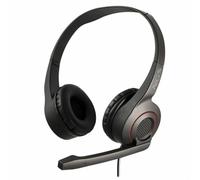 Ngs Gaming Wired Stereo Over-Ear Earpiece with Microphone Black for Xbox PlayStation PC