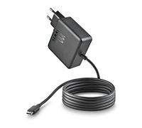 NGS GAN 100W-C - Chargeur Mural Universel USB-C Haute Puissance, GaN, PD 3.0 - Charge Intelligente Ultra-Rapide pour Ordinateurs, tablettes et Smartphones - Protections Contre Les surcharges -1,5 m